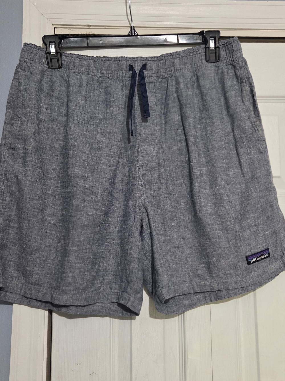 Patagonia Men's Lightweight  Drawstring Shorts Hemp Organic Cotton Blend